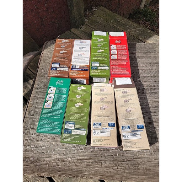 Glade Scented Oil Candles Assorted 4 Open 4 Sealed Discontinued - Picture 10 of 16